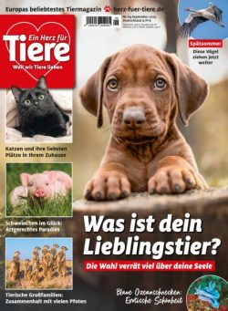 Ein Herz fur Tiere – September 2025