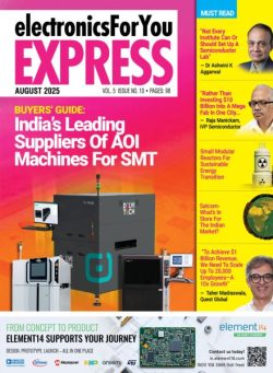 Electronics For You Express – August 2025