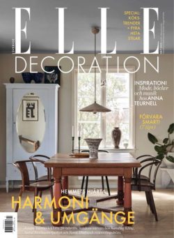 Elle Decoration Sweden – Augusti 2025