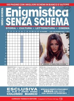 Enigmistica Senza Schema – Settembre 2025