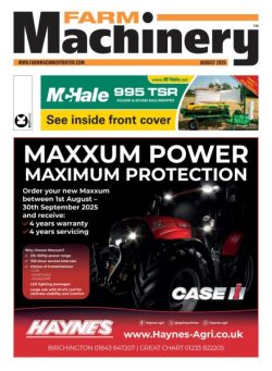 Farm Machinery – August 2025