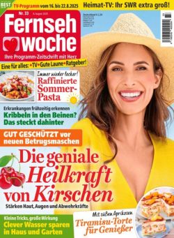 Fernsehwoche – 8 August 2025