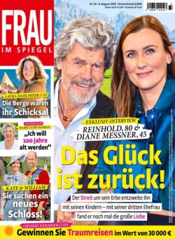Frau im Spiegel – 6 August 2025