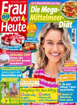 Frau von Heute – 25 Juli 2025