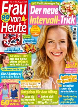 Frau von Heute – 8 August 2025