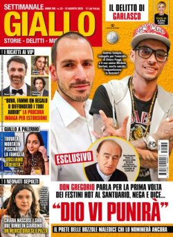 Giallo – 13 Agosto 2025