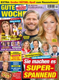 Gute Woche – September-Oktober 2025