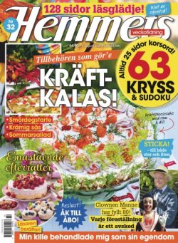 Hemmets Veckotidning – 6 Augusti 2025