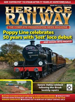 Heritage Railway – August 1 2025