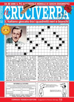 Il Cruciverba – Agosto 2025