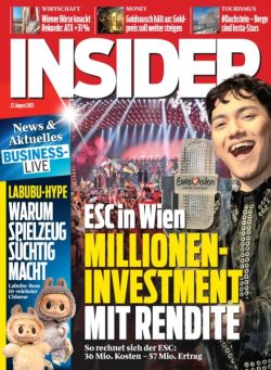 Insider Austria – 27 August 2025