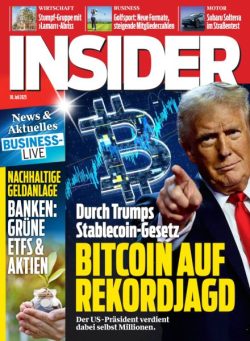 Insider Austria – 30 Juli 2025