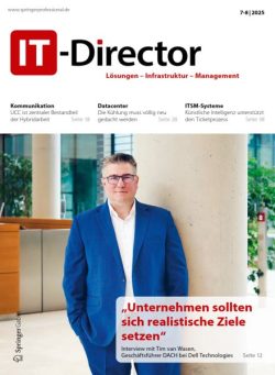 IT-Director – Juli-August 2025