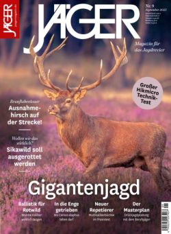 Jager Magazin – September 2025