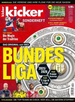 Kicker Sonderheft – Bundesliga 2025-2026