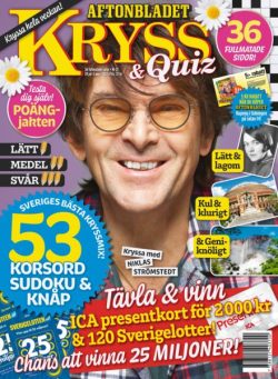 Kryss & Quiz – 28 Juli 2025