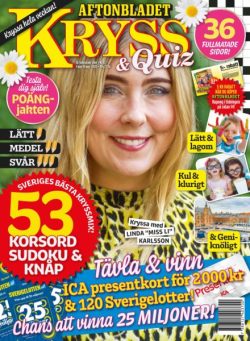 Kryss & Quiz – 4 Augusti 2025