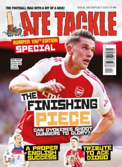 Late Tackle Football – September-October 2025