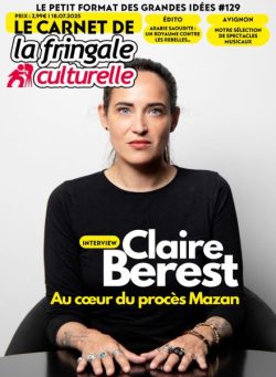 Le Carnet de La Fringale Culturelle – 19 Juillet 2025