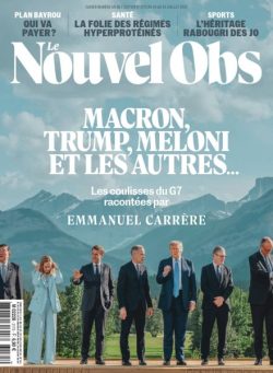 Le Nouvel Obs – 24 Juillet 2025