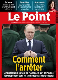 Le Point – 21 Aout 2025