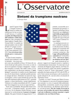 L’Osservatore – 23 Agosto 2025