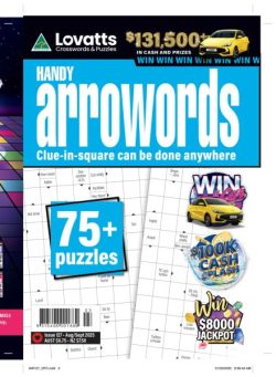 Lovatts Handy Arrowords – Issue 127 2025