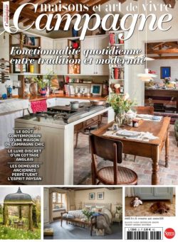 Maisons et Art de Vivre Campagne – Aout-Septembre-Octobre 2025