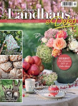 Mein schOnes Landhaus & Deko – August-September 2025