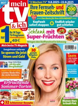 mein TV und ich – 31 Juli 2025