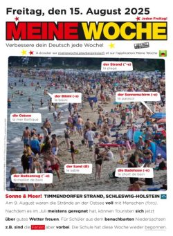 Meine Woche – 14 August 2025