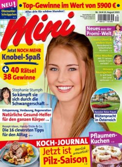 Mini – 13 August 2025