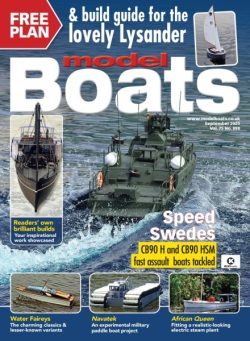 Model Boats – September 2025
