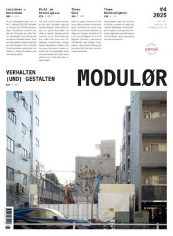 Modulor – August 2025
