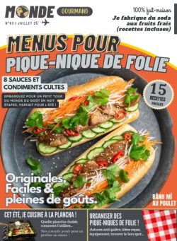 Monde Gourmand – Juillet 2025