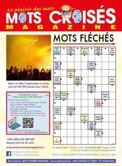 Mots Croises Magazine – 31 Juillet 2025