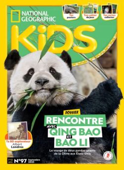 National Geographic Kids France – Septembre 2025