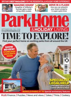 Park Home & Holiday Living – September 2025