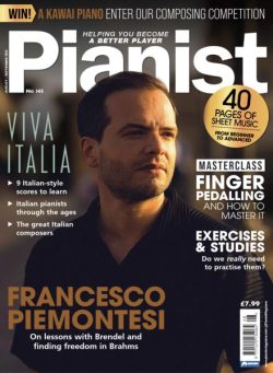 Pianist – August-September 2025