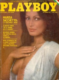 Playboy Italia – N 10 Ottobre 1977