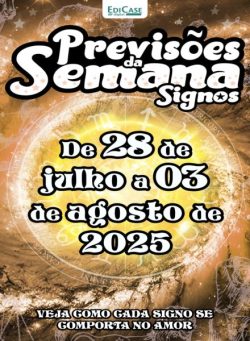 Previsoes da Semana – 28 Julho 2025