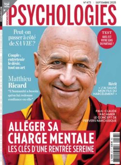 Psychologies France – Septembre 2025
