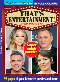 PuzzleLife Puzzle Annual Special – Issue 103 2025