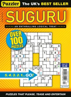 Puzzler Suguru – Issue 144 2025