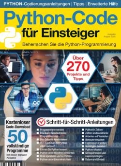 Python Der Guide fur Anfanger – August 2025