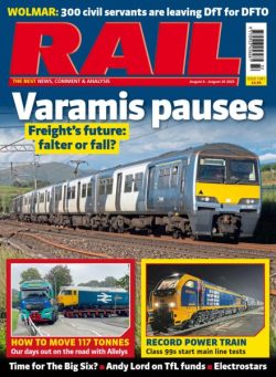 Rail – 6 August 2025