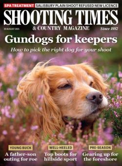 Shooting Times & Country – 20 August 2025