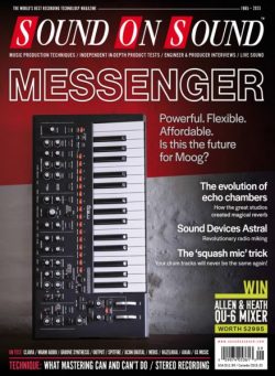 Sound On Sound USA – September 2025