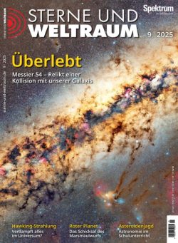 Spektrum Sterne und Weltraum – September 2025