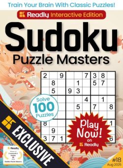 Sudoku Puzzle Masters – August 2025